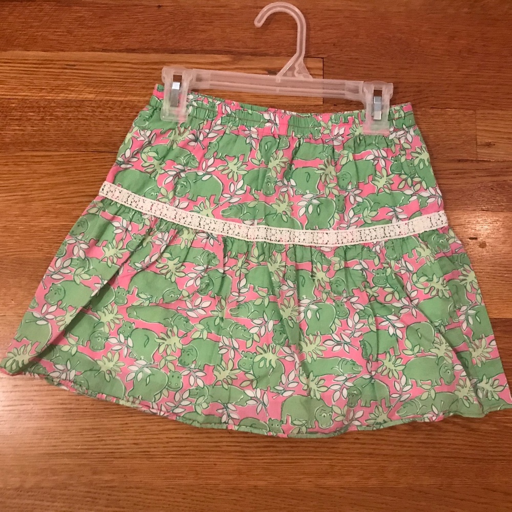 Lilly Pulitzer Skirt Size 7  Hippopotamus Skirt